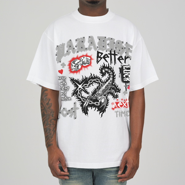 Move With Strategy Tee (White)