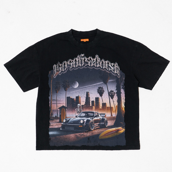 Sunset BLVD Tee Black