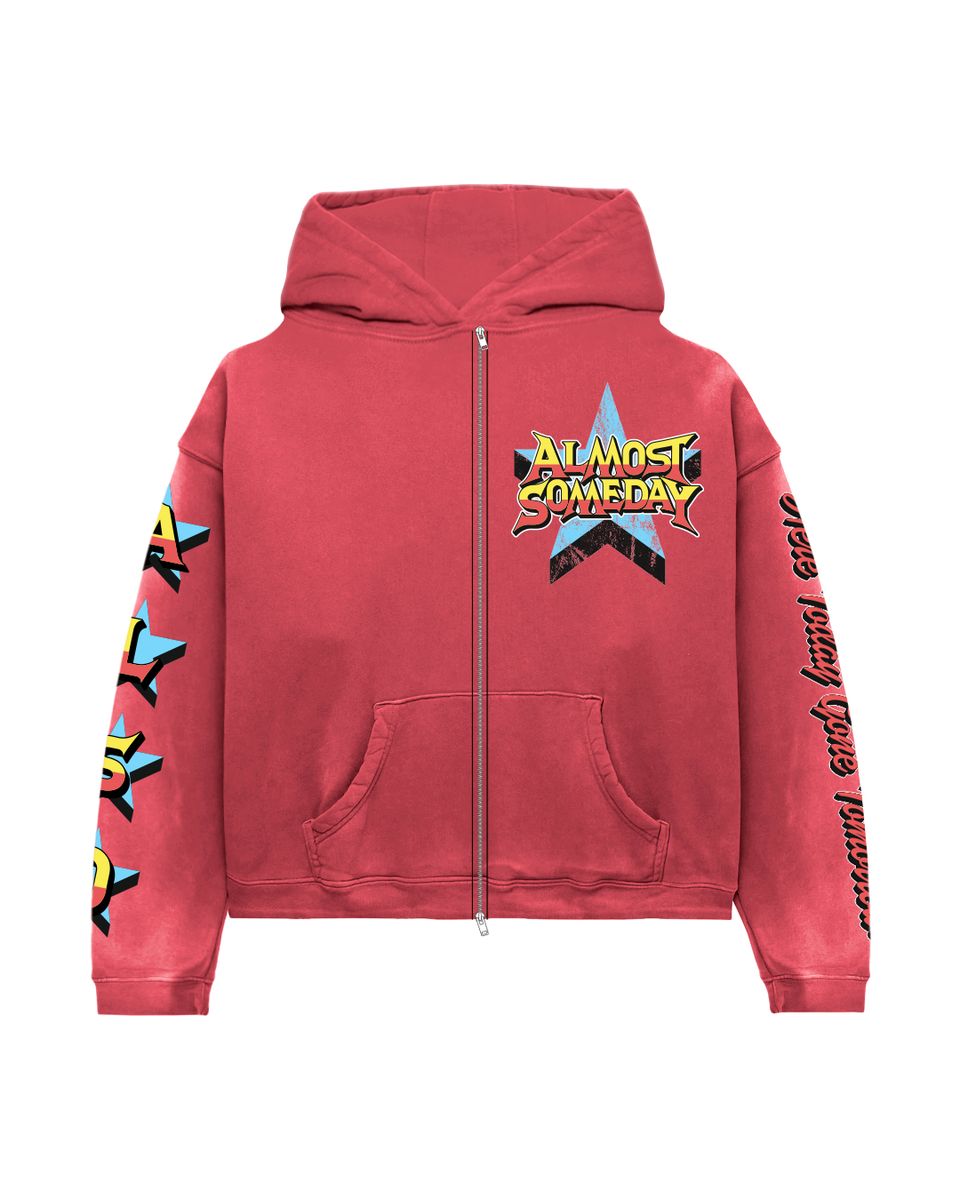 Liberty Hoodie Vintage (Red)