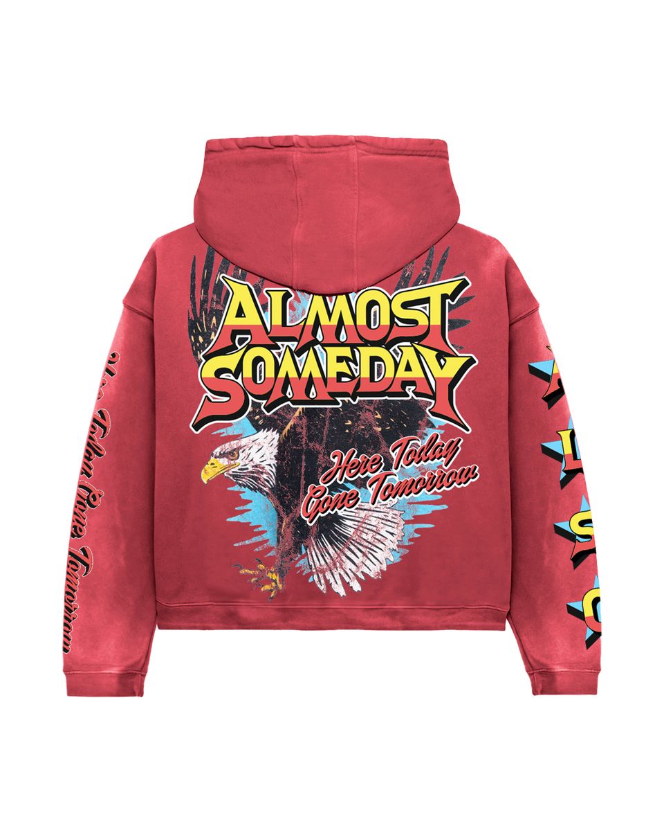 Liberty Hoodie Vintage (Red)