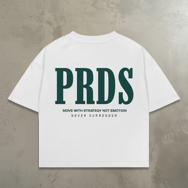 PRDS Crest Tee - White