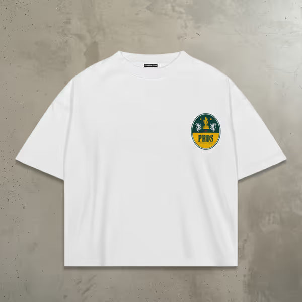 PRDS Crest Tee - White
