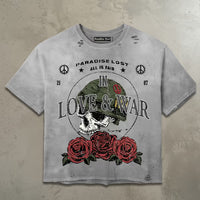 Love is a Battlefield Tee (Cement)