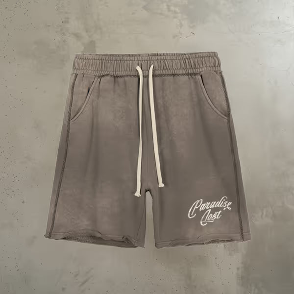 Dust to desire shorts- Grey