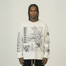 Decay Theory Longsleeve Tee White