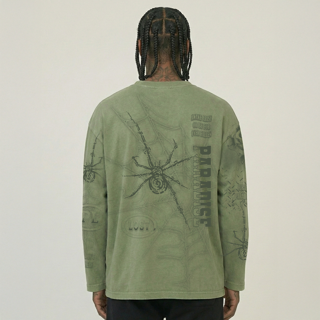 Decay Theory Longsleeve Tee (Olive)