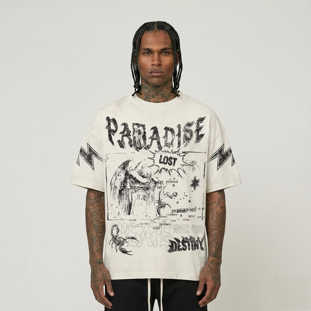 Shock The System Tee (Natural)