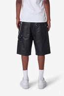 BLACK WAX CARPENTERS SHORTS/CHAIN (KG55109)