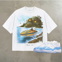Skull Island Tee (White)