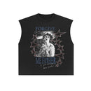 FAME CUT SLEEVE - BLACK