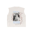 FAME CUT SLEEVE - WHITE