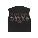 SAINT ANGEL CUT SLEEVE - BLACK