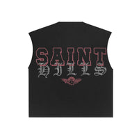 SAINT ANGEL CUT SLEEVE - BLACK