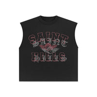 SAINT ANGEL CUT SLEEVE - BLACK
