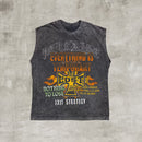 Iron Cross Muscle Tee Charcoal