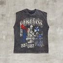 Deep Thoughts Muscle Tee Charcoal