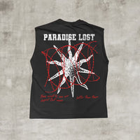 Ash Fall Muscle T-Shirt Black