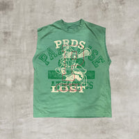 Athletics Muscle Tee Green Paradise Lost