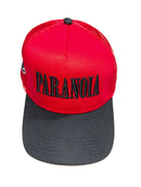 Paranoia Trucker Hat Red/Black