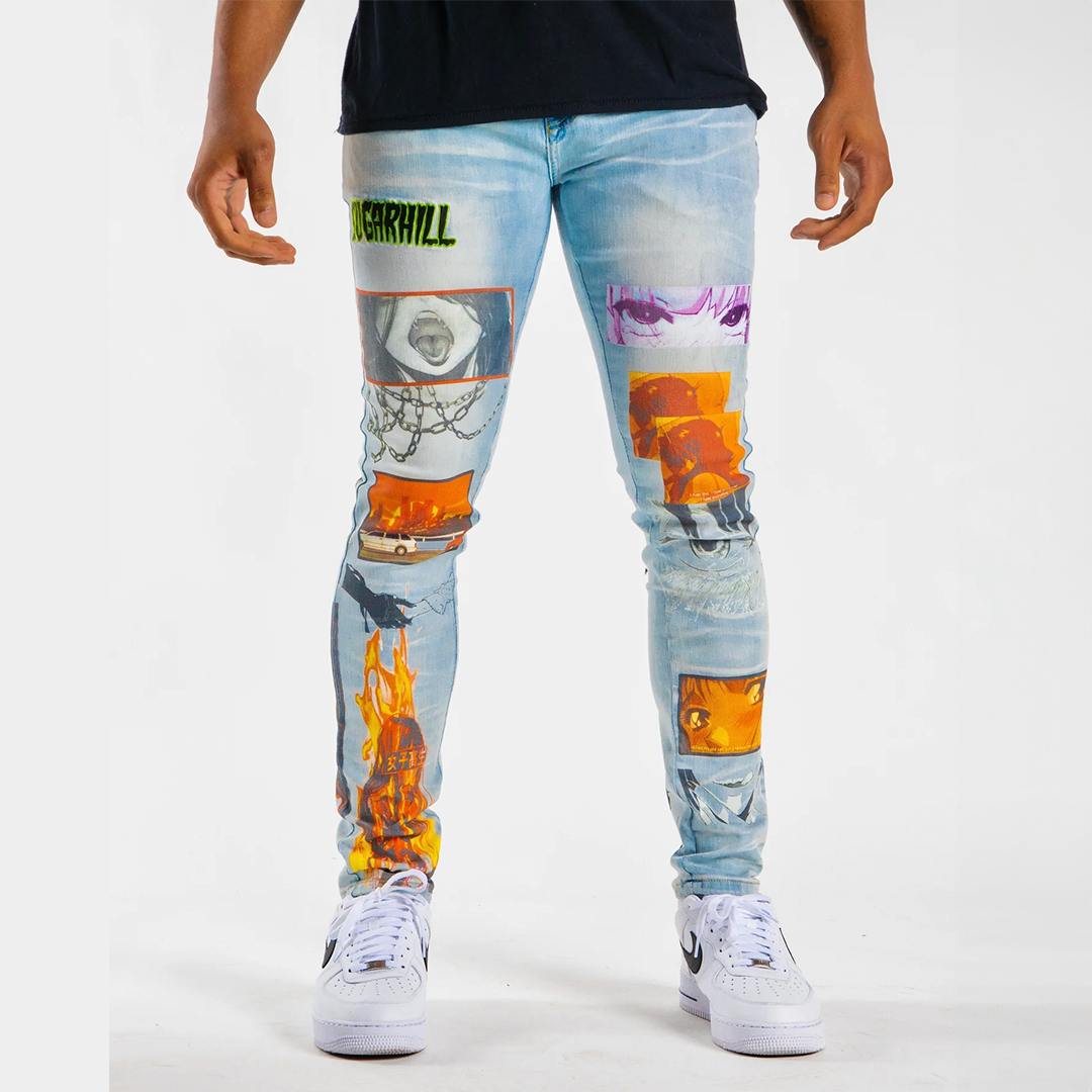 SUNSET JEANS LIGHT WASH