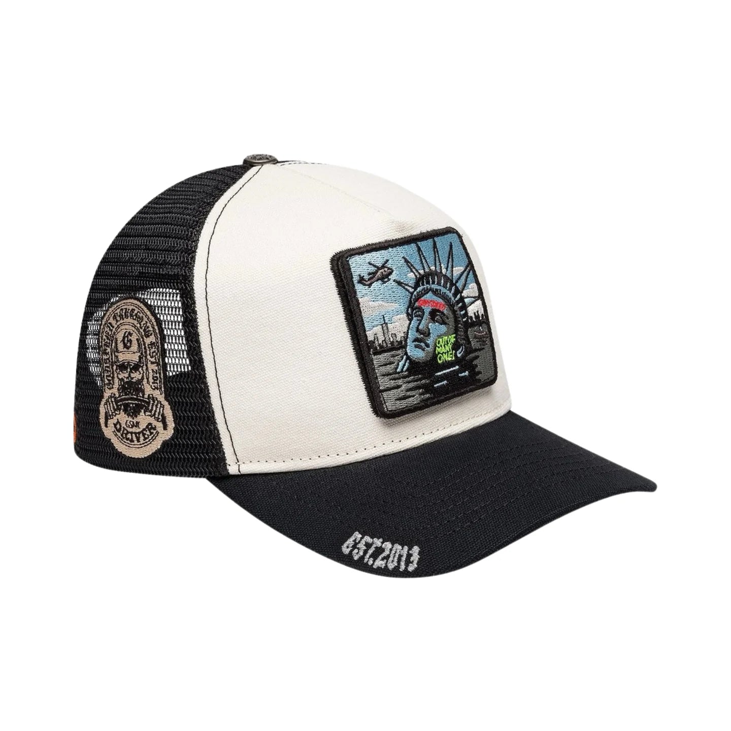 Mood Trucker Hat II (White/Black)