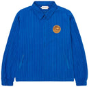 Striped Anorak Shirt Blue