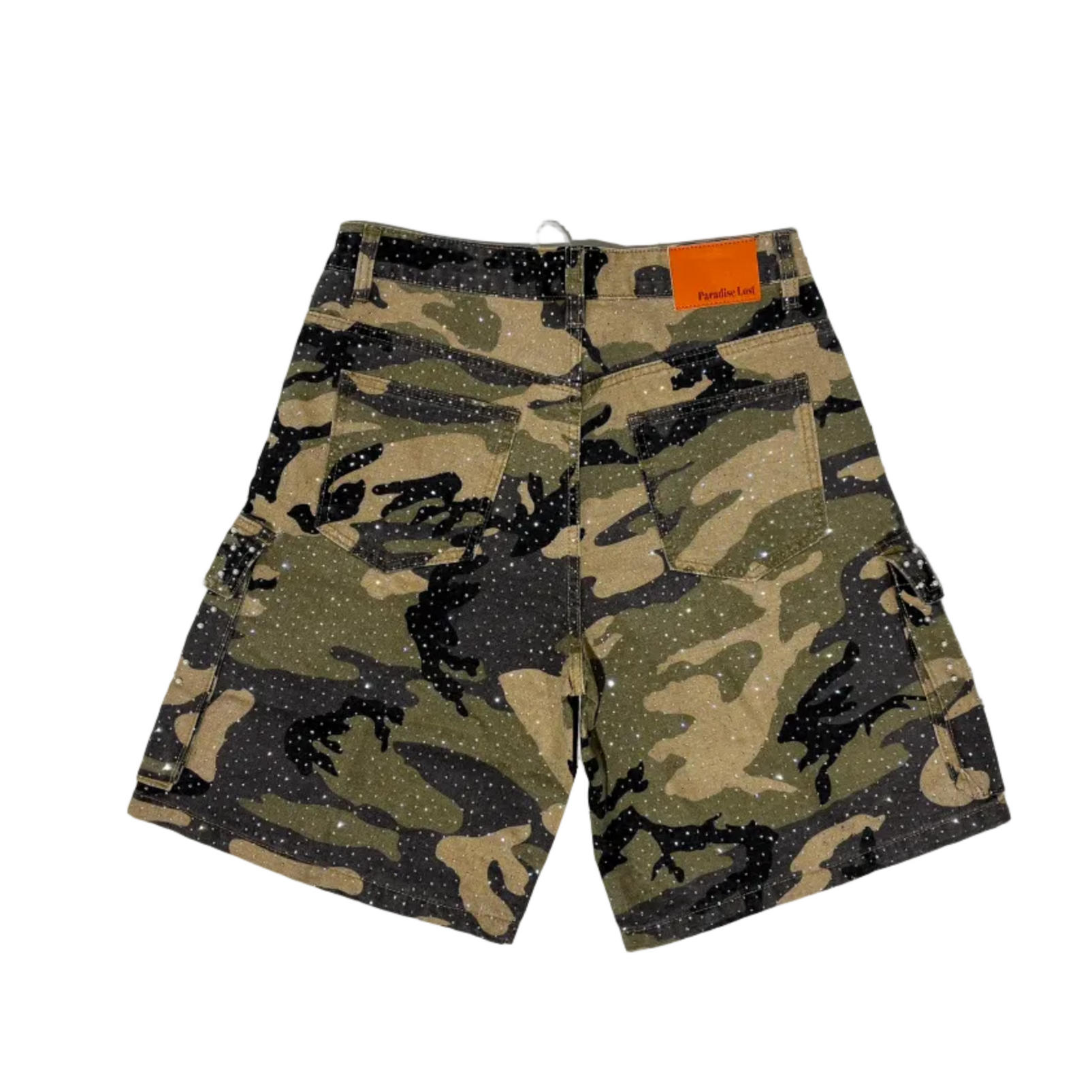 CAMO DIAMOND JORTS