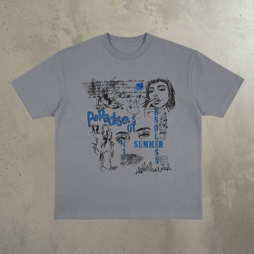 Endless Summer Tee (Grey)