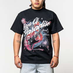 BIRDS OF PARADISE TEE BLACK