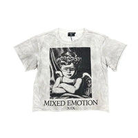 Oversize 'XIX' Tee (White)