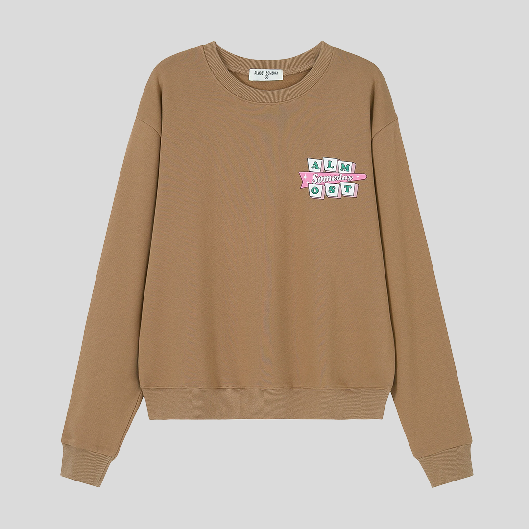 Retro Crewneck Brown