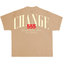 CHANGE 555 TEE CREAM