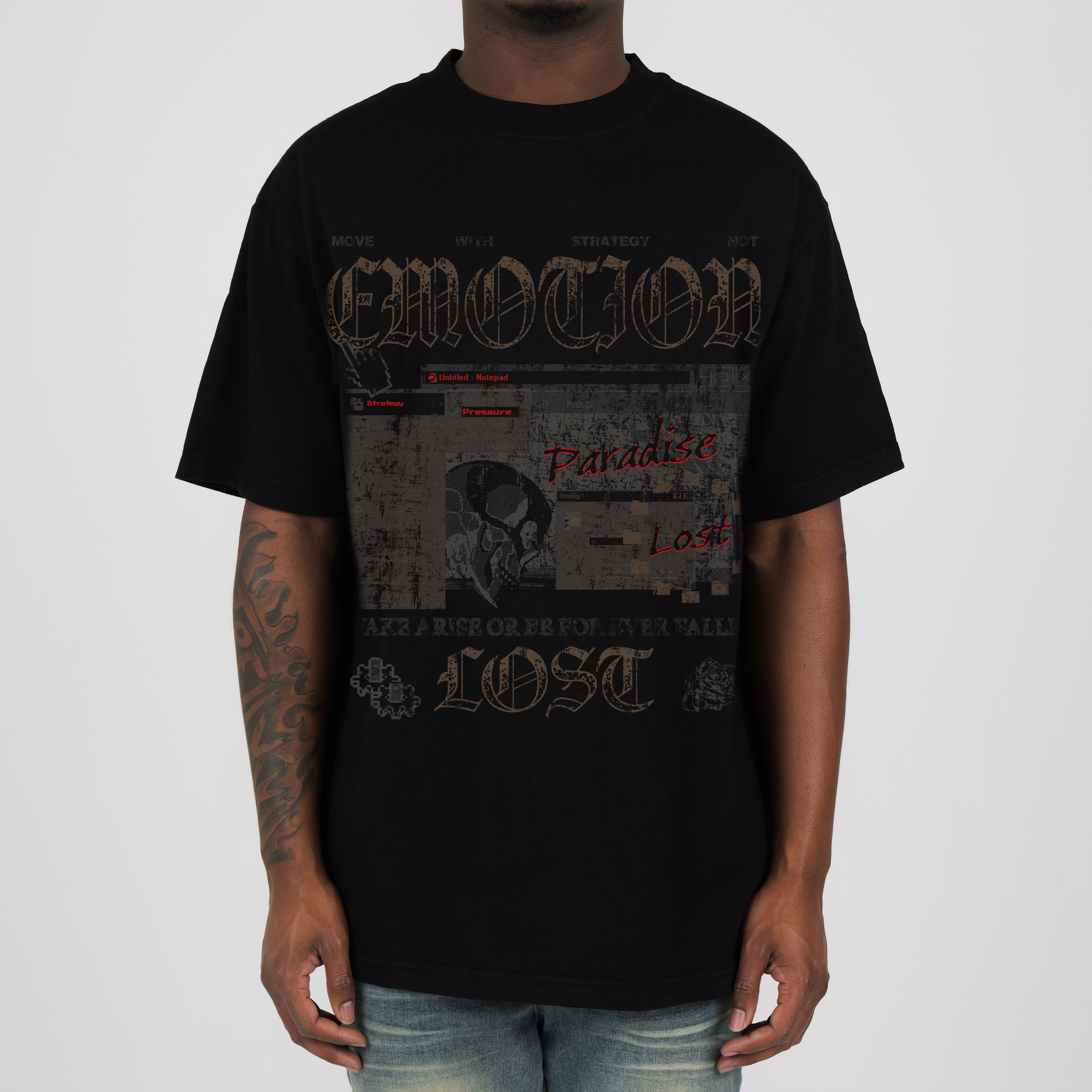 YEAR 98 PREM TEE BLACK
