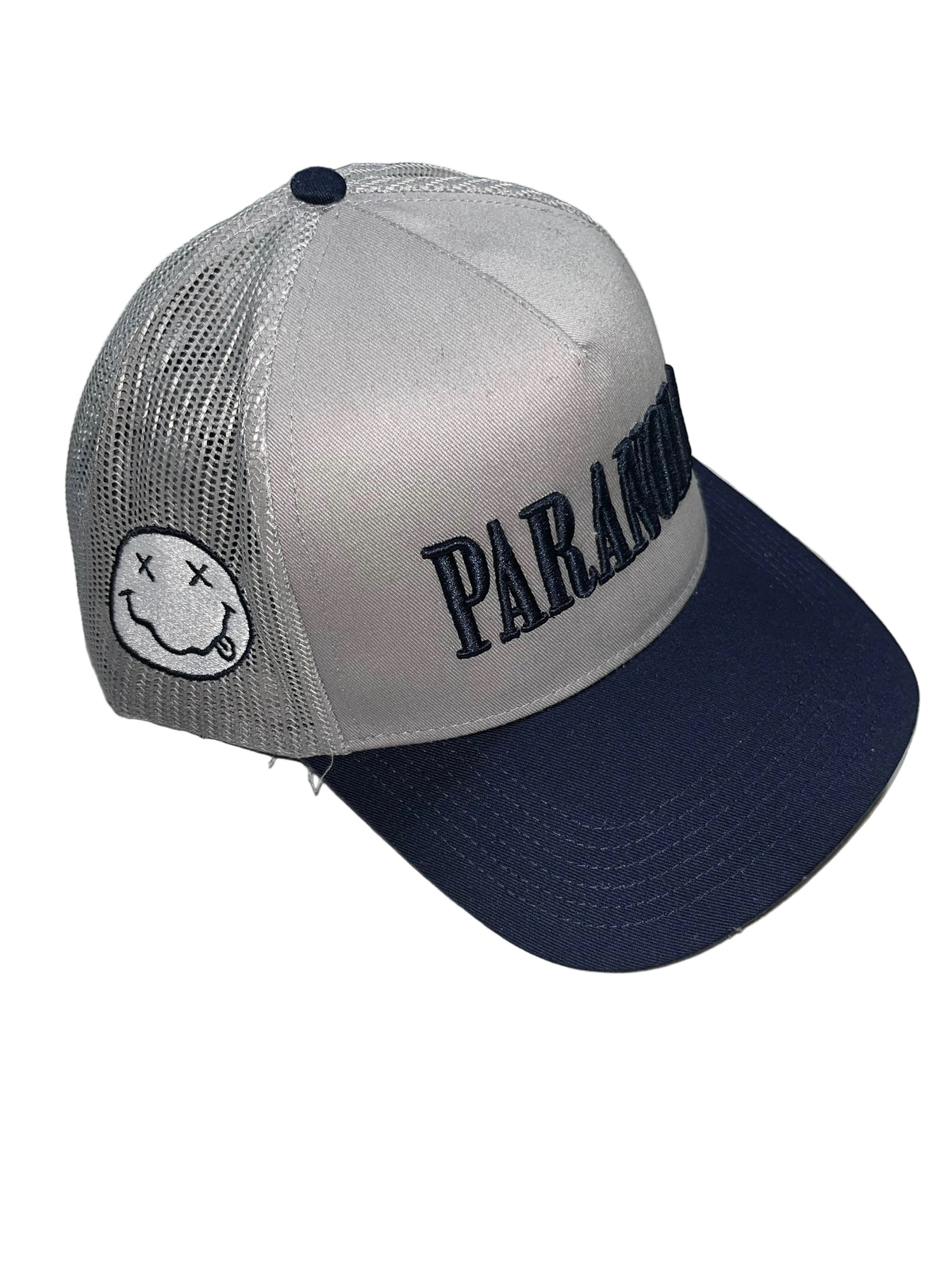 Paranoia Trucker Hat Grey/Navy