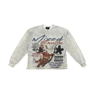 Triplets Long Sleeve (White)