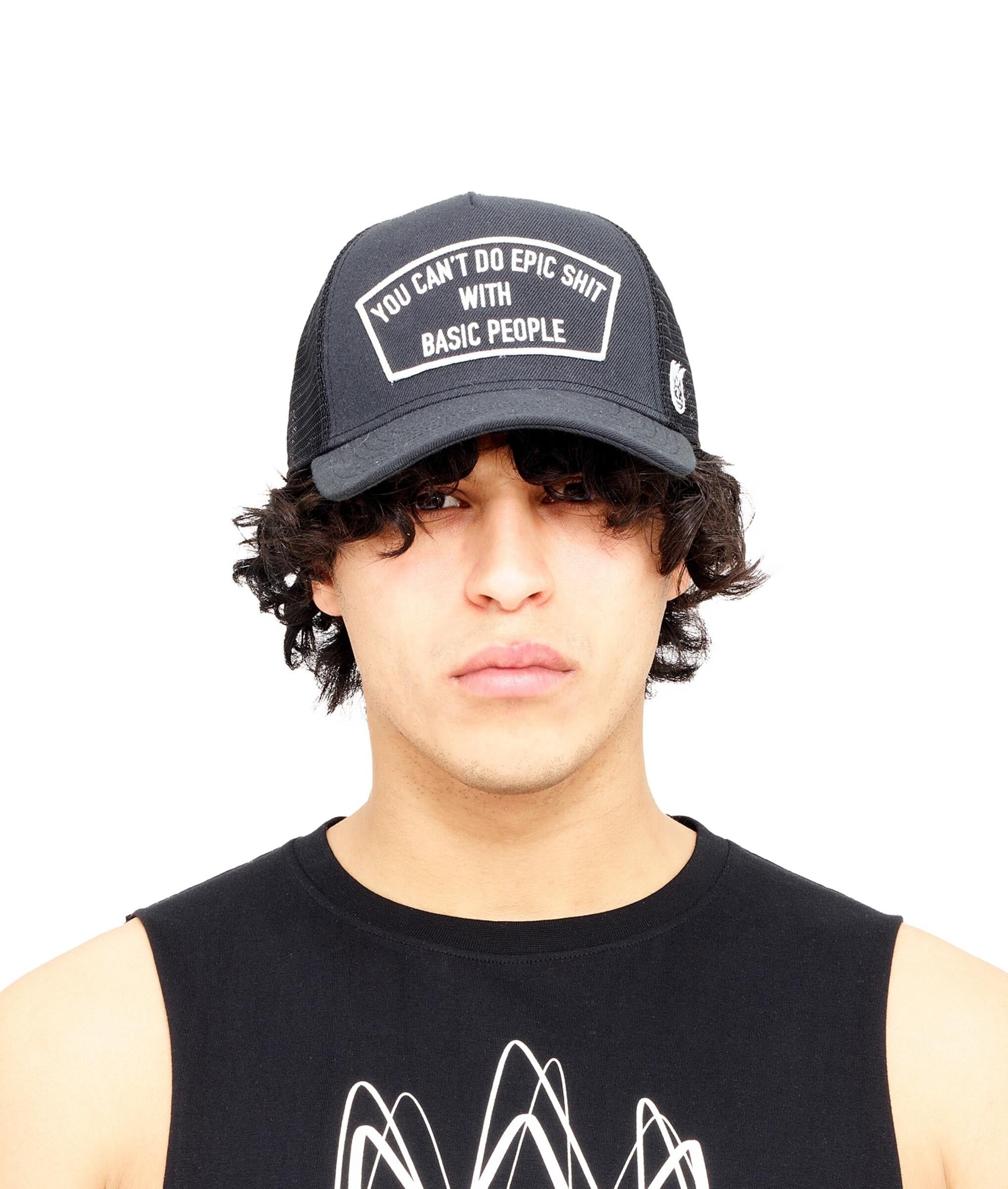 Cherubs Mesh Back Trucker Hat Steel
