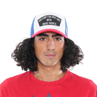 Epic Shit Trucker Hat (White/Red)