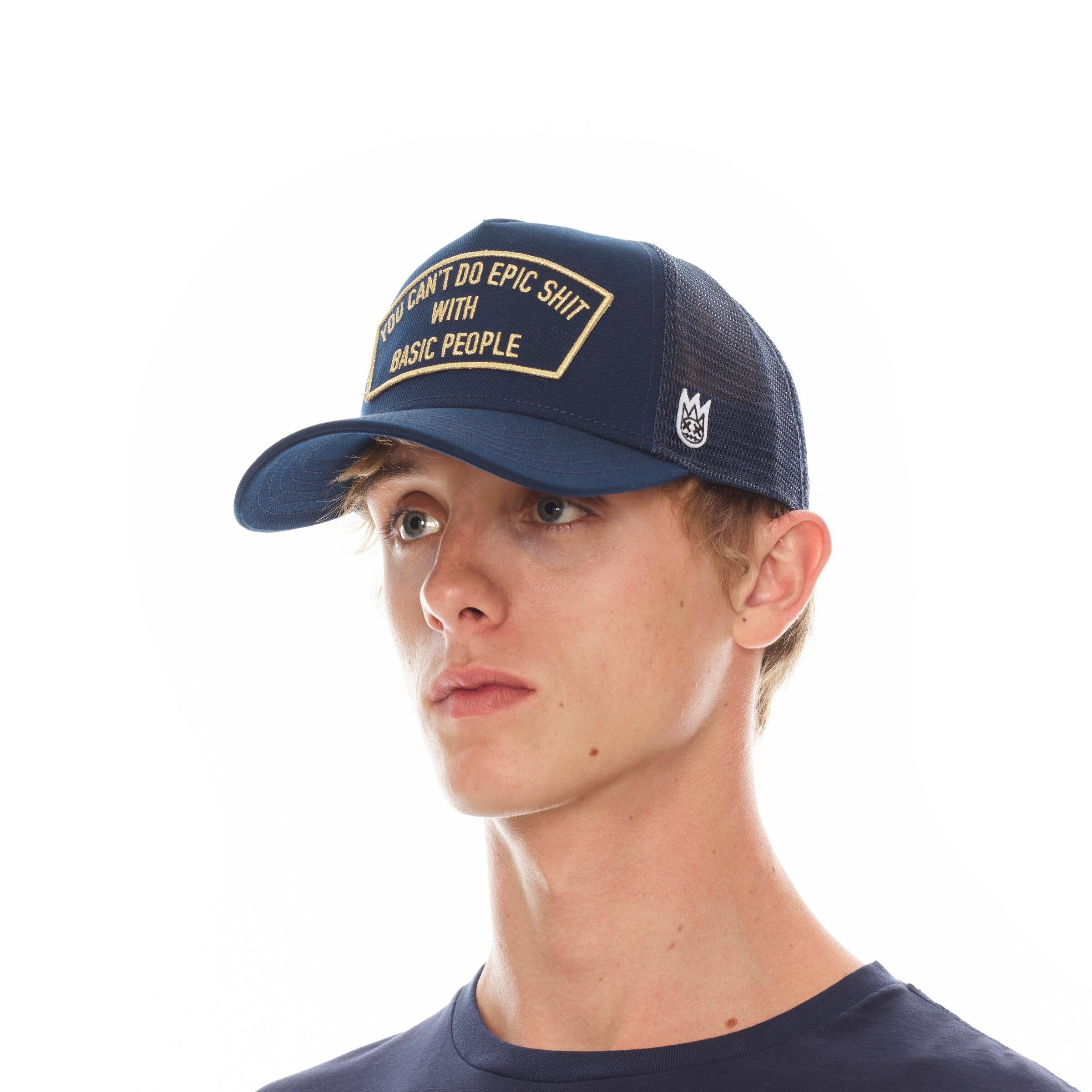 Cant Do Epic Shit Mesh Trucker (Navy)