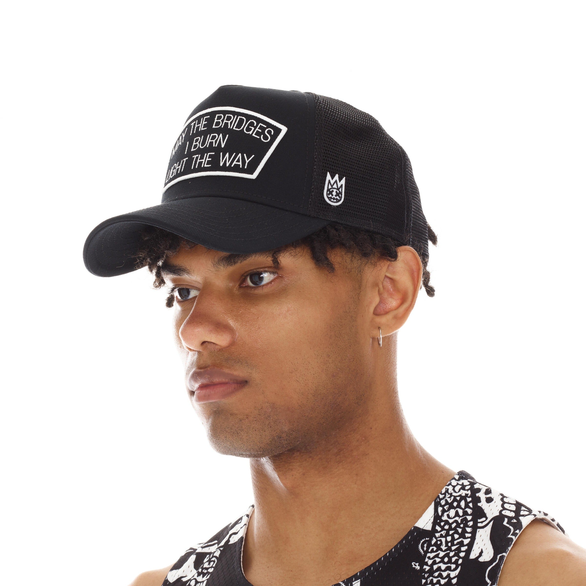May The Bridges I Burn Trucker Hat Black