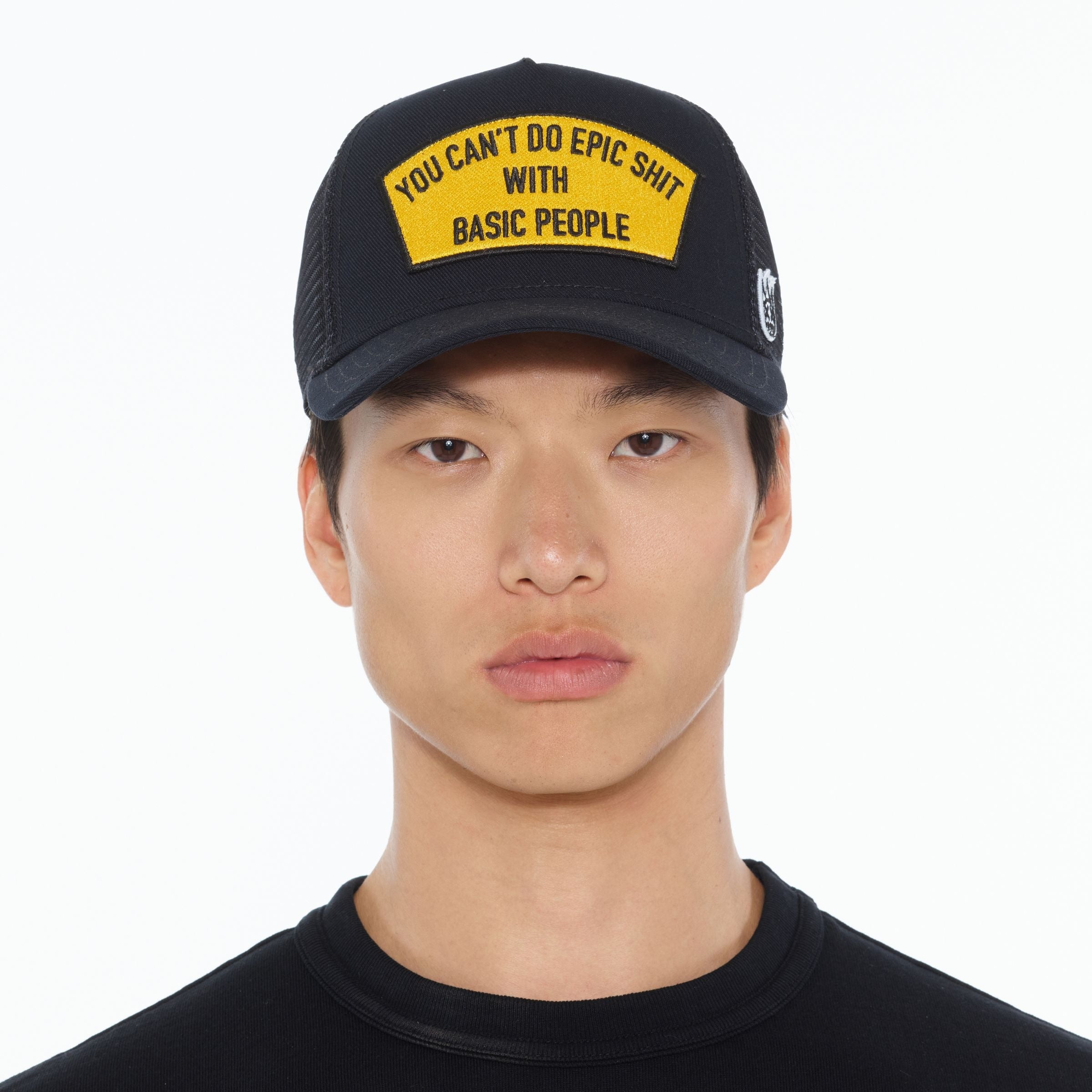 Cant Do Epic Shit Trucker Hat (Black)