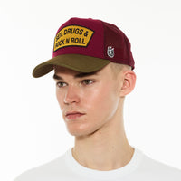 Sex Drugs Rock N Roll Trucker (Rumba Red)