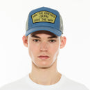 May The Bridges I Burn Trucker Hat Blue Steel