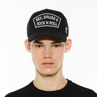 Sex Drugs Rock N Roll Trucker (Black)