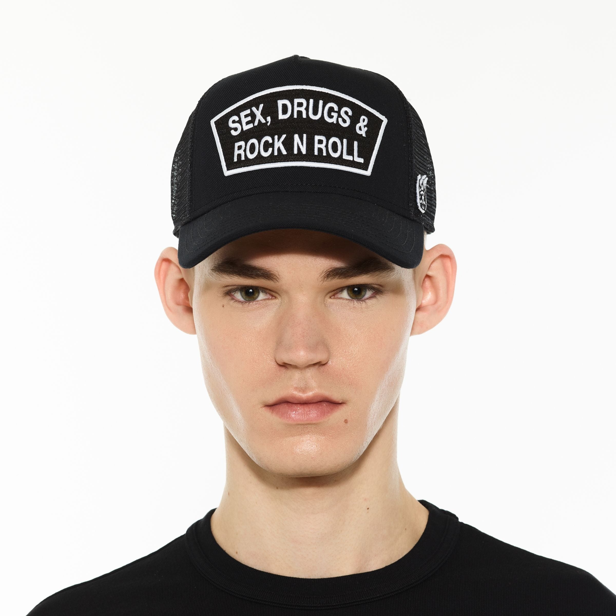 Sex Drugs Rock N Roll Trucker (Black)