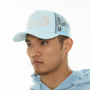 Community Mesh Back Trucker (Blue Glow)