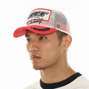 All Over Mesh Trucker Hat (Winter White)