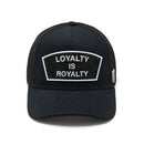 Loyalty Is Royalty Mesh Back Trucker Curved Visor Black