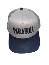 Paranoia Trucker Hat Grey/Navy