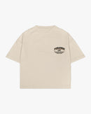 Barbed Roses Tee - Cream — view 1