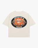 Barbed Roses Tee - Cream — view 2